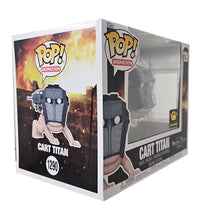 Load image into Gallery viewer, Free UK Royal Mail Tracked 24hr delivery   Official Funko Pop figure of the Cart Titan. This stunning Vinyl figure is launched by Funko Pop as part of their latest Specialty Exclusive series.   Official brand: Funko   Excellent gift for any Attack On Titan fan.
