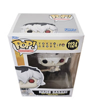 Load image into Gallery viewer, Free UK Royal Mail Tracked 24hr Delivery  Amazing Pop vinyl figure from Funko POP Animation. This figure of Haise Sasaki stands at around 9cm tall. The figure is packaged in a window display box by Funko.   Excellent gift for any Tokyo Ghoul fan.    Official Brand: Funko Pop   Not suitable for children under the age of 3 
