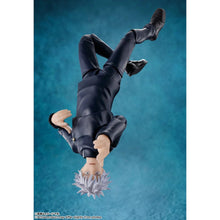 Load image into Gallery viewer, Free UK Royal Mail Tracked 24hr Delivery    

Spectacular figure (Full set) of Satoru Gojo from the popular anime series Jujutsu Kaisen. This premium figure set is launched by Tamashii Nations as part of their latest S.H.Figuarts collection. 

The set comes with four facial plates with different expressions, premium articulated figure of Satoru Gojo (14 point articulation), three left and six right optional hands (including one with a mobile phone), additional Option hand-in-pocket parts for left and right 
