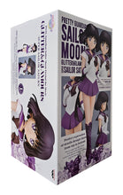 Load image into Gallery viewer, Free UK Royal Mail Tracked 24hr delivery    Beautiful striking figure of Super Sailer Saturn, adapted from the the latest movie &quot;Sailer Moon Eternal&quot;. This statue is launched by Banpresto and TOEI ANIMATION as part of their latest Glitter and Glamours series.   The statue of this beauty is created flawlessly, showing Saturn in her Super Sailer form posing in her legendary uniform. 
