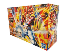 Load image into Gallery viewer, Free UK Royal Mail Tacked 24hr delivery 

Stunning model kit of Gogeta Super Saiyan 4 from the legendary anime Dragon Ball GT. This amazing model kit is launched by Bandai Hobby as part of their latest Dragon Ball Z Rise collection.

This Stunning model kit is designed carefully by Bandai Hobby, easy to assemble and does not require any glue. The details of this model is superb, comes with an official Bandai stand, and the model/figure has 14 points articulation for fans to re-create many poses. (All access
