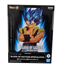 Load image into Gallery viewer, Free UK Royal Mail Tracked 24hr delivery    Spectacular statue of Gogeta from the legendary anime Dragon Ball Super. This amazing figure is launched by Banpresto as part of their latest Blood Of Saiyans Special collection - Special XVIII  This statue is created in excellent fashion, showing Gogeta posing in Metamoran vest. The statue is created in immense detail, and the creator has finished the hairstyle with a metallic chrome effect. - Truly Amazing !
