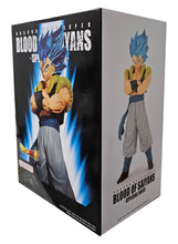 Load image into Gallery viewer, Free UK Royal Mail Tracked 24hr delivery    Spectacular statue of Gogeta from the legendary anime Dragon Ball Super. This amazing figure is launched by Banpresto as part of their latest Blood Of Saiyans Special collection - Special XVIII  This statue is created in excellent fashion, showing Gogeta posing in Metamoran vest. The statue is created in immense detail, and the creator has finished the hairstyle with a metallic chrome effect. - Truly Amazing !
