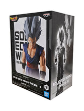 Load image into Gallery viewer, Striking statue of Son Gohan (Beast mode) from the legendary anime Dragon Ball Super. This figure is launched by Banpresto as part of their latest SOLID EDGE WORKS series vol.14.   The sculptor has completed this piece in spectacular fashion, showing Son Gohan posing in Beast mode (or Final Gohan), wearing his demon outfit, ready for battle. - Super cool !   This PVC statue stands at 19cm tall, and packaged in a gift/collectible box from Bandai. 
