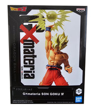 Load image into Gallery viewer, Free UK Royal Mail Tracked 24hr delivery 

Striking statue of Son Goku from the legendary anime Dragon Ball Z. This figure is launched by Banpresto as part of their latest GXmateria series. 

The creator had finished this piece in excellent fashion, showing Son Goku in his Super Saiyan mode and ready unleash his attack. - Stunning! 

This PVC figure stands at 17cm tall, and packaged in a gift/collectible box from Bandai. 

Official brand: Bandai /  Banpresto 

EAN: 4983164289220

Excellent gift for any Drag
