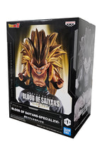 Load image into Gallery viewer, Free UK Royal Mail Tracked 24hr delivery    Striking statue of Gotenks from the legendary anime Dragon Ball Z. This figure is launched by Banpresto as part of their latest Blood Of Saiyans special collection - vol. 14.  This spectacular figure is created meticulously, showing Gotenks posing in his super saiyan form. From the hair, eye expression, muscle definition, all the way down to the creases of the clothing, all created in immense detail. 
