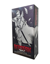 Load image into Gallery viewer, Free UK Royal Mail Tracked 24hr delivery 

Spectacular statue of Griffith from the legendary anime Berserk. This premium 40 point articularted statue is launched by Threezero&#39;s as part of their latest release. 

1/6th scale (approximately 30cm tall) articulated statue, the customized body which has over 40 points of articulation. The figure is constructed of ABS, PVC and POM. The costume uses fabric to cover the movable joint of the armors. Threezero&#39;s notable detailed paint works are applied to highlight a
