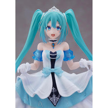 Load image into Gallery viewer, Free UK Royal Mail Tracked 24hr delivery 

Beautiful statue of Hatsune Miku (Global Vocaloid Superstar). This gorgeous statue is launched by Taito figures as part of their latest Wonderland Cinderella collection. 

This creator did a smashing job with this piece, showing Hatsune Miku posing elegantly in her Cinderella outfit. -Stunning! 

This PVC statue stands at 18cm tall, and packaged in a gift/collectible box from Taito figures. 

Official brand: Taito

EAN: 840342403653

Excellent gift for any Hatsune 
