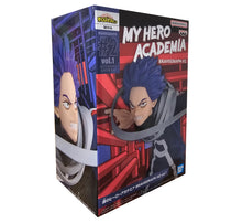 Load image into Gallery viewer, Free UK Royal Mail Tracked 24hr delivery 

Striking figure of Hitoshi Shinso from the popular anime My Hero Academia. This figure is launched by Banpresto as part of their latest BRAVEGRAPH #2 - Vol.1 collection. 

This statue is created in immense detail, showing Hitoshi posing in his battle gear in fighting motion. 

This PVC statue stands at 12cm tall, and packaged in a gift/collectible box from Bandai.
