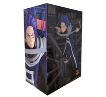 Load image into Gallery viewer, Free UK Royal Mail Tracked 24hr delivery 

Striking figure of Hitoshi Shinso from the popular anime My Hero Academia. This figure is launched by Banpresto as part of their latest BRAVEGRAPH #2 - Vol.1 collection. 

This statue is created in immense detail, showing Hitoshi posing in his battle gear in fighting motion. 

This PVC statue stands at 12cm tall, and packaged in a gift/collectible box from Bandai.
