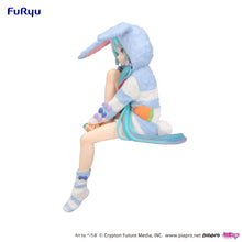 Load image into Gallery viewer, Free UK Royal Mail Tracked 24hr delivery 

Beautiful statue of Hatsune Miku (Global Vocaloid Superstar). This figure is launched by Good Smile Company as part of their latest noodle stopper collection. 

This statue is created meticulously, showing Hatsune Miku posing elegantly in her bunny ears pyjamas - Stunning! 

This PVC statue stands at 14cm tall, and packaged in a gift/collectible box from Bandai. 

Official brand: Good Smile Company

EAN: 4571623501626

Excellent gift for any Hatsune Miku fan. 

Thi
