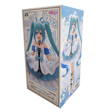 Load image into Gallery viewer, Free UK Royal Mail Tracked 24hr delivery 

Beautiful statue of Hatsune Miku (Global Vocaloid Superstar). This gorgeous statue is launched by Taito figures as part of their latest Wonderland Cinderella collection. 

This creator did a smashing job with this piece, showing Hatsune Miku posing elegantly in her Cinderella outfit. -Stunning! 

This PVC statue stands at 18cm tall, and packaged in a gift/collectible box from Taito figures. 

Official brand: Taito

EAN: 840342403653

Excellent gift for any Hatsune 

