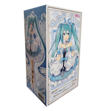 Load image into Gallery viewer, Free UK Royal Mail Tracked 24hr delivery 

Beautiful statue of Hatsune Miku (Global Vocaloid Superstar). This gorgeous statue is launched by Taito figures as part of their latest Wonderland Cinderella collection. 

This creator did a smashing job with this piece, showing Hatsune Miku posing elegantly in her Cinderella outfit. -Stunning! 

This PVC statue stands at 18cm tall, and packaged in a gift/collectible box from Taito figures. 

Official brand: Taito

EAN: 840342403653

Excellent gift for any Hatsune 
