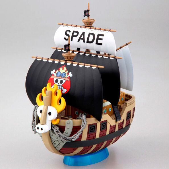 Spade Pirates Ship - Official One Piece Pirate Ship Model Kit - 15cm