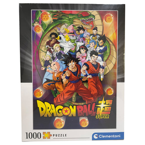 Free UK Royal Mail Tracked 24hr Delivery  Official Dragon Ball Z Puzzle set launched by TOEI ANIMATION.   1000 pieces of premium print jigsaw puzzle with striking images and in great detail.  Excellent gift for any Dragon Ball Z fan or anyone who loves a puzzle challenge.   Made in Italy  The completed picture measured at 50 x 70cm.     Official brand - Clementoni / TOEI ANIMATION