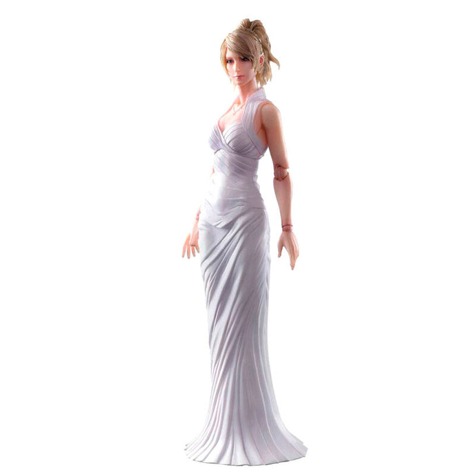 Free UK Royal Mail Tracked 24hr delivery 

Glorious statue of Lunafreya Nox Fleuret (Known as Luna) from the legendary fantasy role-playing video game Final Fantasy XV. This spectacular statue is launched by Square Enix as part of their latest collection.

This statue is created stunningly, showing Lunafreya Nox Fleuret posing beautifully in her white dress. Her famous Trident (Trident of the Oracle) is also included. The statue is fully articulated (6 point articulation), and the shoulder joints use a new 