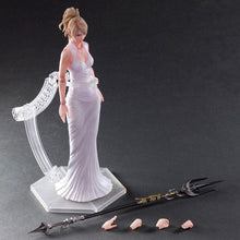 Load image into Gallery viewer, Free UK Royal Mail Tracked 24hr delivery 

Glorious statue of Lunafreya Nox Fleuret (Known as Luna) from the legendary fantasy role-playing video game Final Fantasy XV. This spectacular statue is launched by Square Enix as part of their latest collection.

This statue is created stunningly, showing Lunafreya Nox Fleuret posing beautifully in her white dress. Her famous Trident (Trident of the Oracle) is also included. The statue is fully articulated (6 point articulation), and the shoulder joints use a new 
