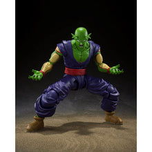 Load image into Gallery viewer, Spectacular statue of Piccolo from the the legendary anime Dragon Ball Super. This premium figure is launched by Tamashii Nations as part of their new S.H.Figuarts collection.

The set comes with three facial expressions, premium articulated figure of Piccolo (14 point articulation), and three pairs of hands. 

Official Brand:  BANDAI / SHFiguarts / Tamashi Nations 
