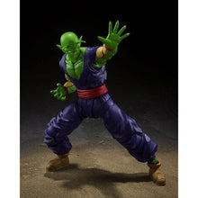 Load image into Gallery viewer, Spectacular statue of Piccolo from the the legendary anime Dragon Ball Super. This premium figure is launched by Tamashii Nations as part of their new S.H.Figuarts collection.

The set comes with three facial expressions, premium articulated figure of Piccolo (14 point articulation), and three pairs of hands. 

Official Brand:  BANDAI / SHFiguarts / Tamashi Nations 
