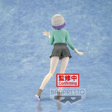 Load image into Gallery viewer, Beautiful figure of Hiro Segawa from the popular anime series A Couple of Cuckoos. This Statue is launched by Banpresto as part of their latest Kyunties series.   This figure is created exquisitely showing Hiro posing in her beanie hat, green top and black shorts. From the Hair, facial expression, down to the creases of her outfit, all created exceptionally.    This PVC statue stands at 17cm
