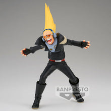 Load image into Gallery viewer, Free UK Royal Mail Tracked 24hr delivery  

Striking statue of Hizashi Yamada (aka Present Mic) from the popular anime series My Hero Academia. This stunning piece is launch by Banpresto as part of their latest Amazing Heroes collection.

This statue is created amazingly, showing Hizashi Yamada posing in battle, blasting his voice. -Stunning! 

This PVC figure stands at 15cm tall, and packaged in a gift / collectible box from Bandai.

Official brand: Banpresto / Bandai  

EAN: 4983164192681

Excellent gift 
