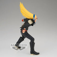 Load image into Gallery viewer, Free UK Royal Mail Tracked 24hr delivery  

Striking statue of Hizashi Yamada (aka Present Mic) from the popular anime series My Hero Academia. This stunning piece is launch by Banpresto as part of their latest Amazing Heroes collection.

This statue is created amazingly, showing Hizashi Yamada posing in battle, blasting his voice. -Stunning! 

This PVC figure stands at 15cm tall, and packaged in a gift / collectible box from Bandai.

Official brand: Banpresto / Bandai  

EAN: 4983164192681

Excellent gift 
