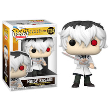 Load image into Gallery viewer, Free UK Royal Mail Tracked 24hr Delivery  Amazing Pop vinyl figure from Funko POP Animation. This figure of Haise Sasaki stands at around 9cm tall. The figure is packaged in a window display box by Funko.   Excellent gift for any Tokyo Ghoul fan.    Official Brand: Funko Pop   Not suitable for children under the age of 3 
