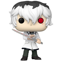 Load image into Gallery viewer, Free UK Royal Mail Tracked 24hr Delivery  Amazing Pop vinyl figure from Funko POP Animation. This figure of Haise Sasaki stands at around 9cm tall. The figure is packaged in a window display box by Funko.   Excellent gift for any Tokyo Ghoul fan.    Official Brand: Funko Pop   Not suitable for children under the age of 3 
