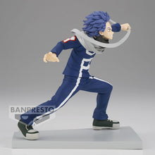 Load image into Gallery viewer, Free UK Royal Mail Tracked 24hr delivery 

Striking figure of Hitoshi Shinso from the popular anime My Hero Academia. This figure is launched by Banpresto as part of their latest BRAVEGRAPH #2 - Vol.1 collection. 

This statue is created in immense detail, showing Hitoshi posing in his battle gear in fighting motion. 

This PVC statue stands at 12cm tall, and packaged in a gift/collectible box from Bandai.
