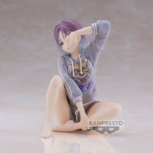 Load image into Gallery viewer, Free UK Royal Mail Tracked 24hr delivery   Cute statue of Toru Asakura from from the popular anime video game franchise IDOLMASTER. This figure is launched by Banpresto as part of their latest Relax Time collection.   This statue of Toru (the leader of the unit noctchill) is created meticulously. Showing Toru posing in her casual hoodie and shorts relaxing. - Truly stunning ! 
