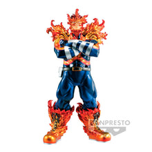 Load image into Gallery viewer, Free UK Royal Mail Tracked 24hrs delivery 

Stunning figure of Endeavor (Enji Todoroki) from the popular anime My Hero  Academia. This statue is launched by Banpresto as part of their latest Age of Heroes Special edition. 

This statue is sculpted meticulously, showing Endeavour posing in his battle gear, with flames surrounding his entire body. - Stunning ! 
