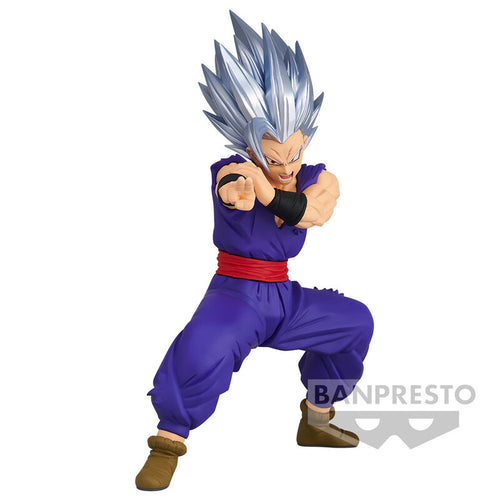 Free UK Royal Mail Tracked 24hr delivery  Striking statue of Gohan Beast mode from the legendary anime Dragon Ball Super. This figure is launched by Banpresto as part of their latest Blood of Saiyans special collection - vol. 14.   This amazing statue is created perfectly, showing Gohan posing in his powerful Beast form (referred to as Final Gohan). - Stunning !   This PVC statue stands at 13cm tall, and packaged in a gift/collectible box from Bandai. 