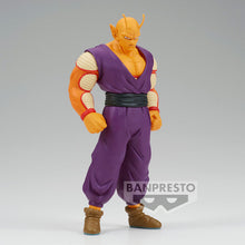 Load image into Gallery viewer, Free UK Royal Mail Tracked 24hr delivery  Powerful striking statue of Orange Piccolo from the legendary anime Dragon Ball Super. This statue is launched by Banpresto as part of their latest DXF series - Super Hero.   The creator did a smashing job on the piece, showing Piccolo in his strongest transformation (Orange Piccolo). - Truly amazing !   This PVC figure stands at 18cm tall, and packaged in a gift/collectible box from Bandai.
