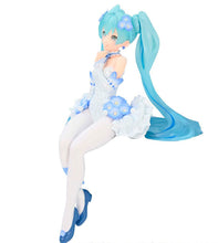 Load image into Gallery viewer, Free UK Royal Mail Tracked 24hr delivery   Elegant statue of Hatsune Miku (Global Vocaloid Superstar). This figure is launched by Good Smile Company as part of their latest Noodle Stopper Collection.   The creator created this pieced in excellent fashion, showing Hatsune Miku posing beautifully in her Fairy style outfit. - Stunning !  This PVC statue stands at 15cm tall, and packaged in a gift/collectible box from Good Smile Company.  Official brand: Good Smile Company
