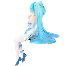 Load image into Gallery viewer, Free UK Royal Mail Tracked 24hr delivery   Elegant statue of Hatsune Miku (Global Vocaloid Superstar). This figure is launched by Good Smile Company as part of their latest Noodle Stopper Collection.   The creator created this pieced in excellent fashion, showing Hatsune Miku posing beautifully in her Fairy style outfit. - Stunning !  This PVC statue stands at 15cm tall, and packaged in a gift/collectible box from Good Smile Company.  Official brand: Good Smile Company
