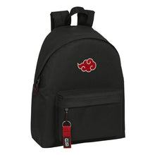 Load image into Gallery viewer, Free UK Royal Mail Tracked 24hr delivery   Official Naruto Shippuden anime adaptable bag/backpack. This amazing bag/backpack is launched by SAFTA as part of their latest launch.  Beautiful design of Akatsuki (Cloud) symbol on the front, and official Naruto logo on the side. 
