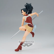 Load image into Gallery viewer, Free UK Royal Mail Tracked 24hr delivery

Fabulous statue of Momo Yaoyorozu from the popular anime series My Hero Academia. This statue is launched by Banpresto as part of their latest Amazing Heroes collection. 

This statue is created in excellent detail, showing Momo (Everything Hero: Creati) posing in battle mode, holding her weapon. 
