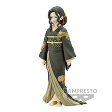 Load image into Gallery viewer, Free UK Royal Mail Tracked 24hr delivery 

Stunning figure of Muzan Kibutsuji from the popular anime series Demon Slayer. This figure is launched by Banpresto as part of their latest collection. 

This statue of Muzan is sculpted beautifully, showing Muzan posing in his kimono female form. 

This elegant detailed PVC/ABS statue of Muzan Kibutsuji stands at 17cm tall and comes in a premium gift box from Bandai. 

Excellent gift for any Demon Slayer fan.

Official Brand: Banpresto/Bandai

EAN: 4983164187175



