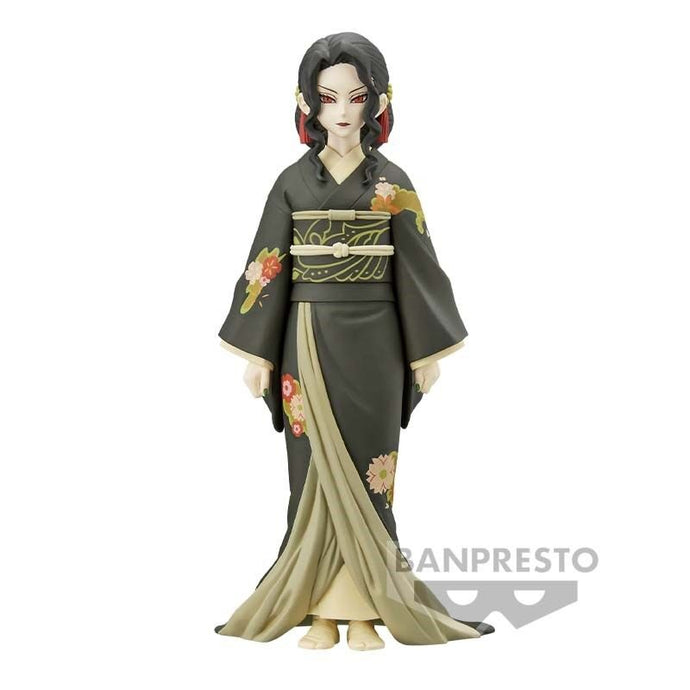 Free UK Royal Mail Tracked 24hr delivery 

Stunning figure of Muzan Kibutsuji from the popular anime series Demon Slayer. This figure is launched by Banpresto as part of their latest collection. 

This statue of Muzan is sculpted beautifully, showing Muzan posing in his kimono female form. 

This elegant detailed PVC/ABS statue of Muzan Kibutsuji stands at 17cm tall and comes in a premium gift box from Bandai. 

Excellent gift for any Demon Slayer fan.

Official Brand: Banpresto/Bandai

EAN: 4983164187175

