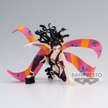 Load image into Gallery viewer, Free UK Royal Mail Tracked 24hr delivery   Stunning statue of Daki from the popular anime Demon Slayer. This beautiful statue is launched by Banpresto as part of their latest Vibration Stars collection.   This statue is created in excellent fashion, showing Daki (black hair version) posing in her true demon form, and in battle mode. - Truly stunning ! 
