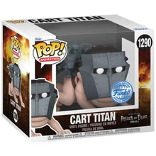 Load image into Gallery viewer, Free UK Royal Mail Tracked 24hr delivery   Official Funko Pop figure of the Cart Titan. This stunning Vinyl figure is launched by Funko Pop as part of their latest Specialty Exclusive series.   Official brand: Funko   Excellent gift for any Attack On Titan fan. 
