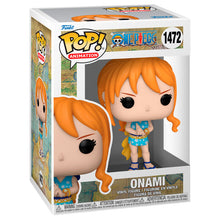 Load image into Gallery viewer, Free UK Royal Mail Tracked 24hr Delivery 

Amazing Pop vinyl figure from Funko POP Animation. This figure of Nami (nickname Onami) from the legendary anime ONE PIECE stands at 9cm tall. The figure is packaged in a window display box by Funko. 

Official brand: Funko 

EAN: 889698721073
