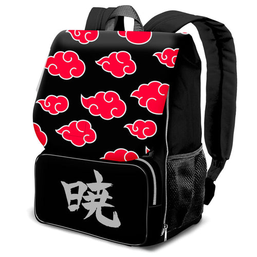 Free UK Royal Mail Tracked 24hr delivery  

Official Naruto Shippuden - Akatsuki Cloud anime adaptable bag/backpack. This amazing bag/backpack is launched by KARACTERMANIA as part of their latest release.

Cool design of Naruto Akatsuki themed bag / backpack. This backpack has anti-scratch rubber corner protectors on both sides for increased durability. Adjustable Drawstring closure and flap with buckles for main compartment.