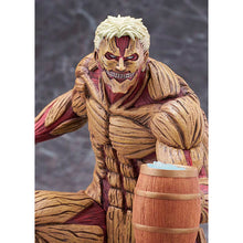 Load image into Gallery viewer, Free UK Royal Mail Tracked 24hr delivery 

Astounding statue of Reiner Braun - Armored Titan form from the popular anime series Attack on Titan. This figure is launched by Good Smile Company as part of their latest Pop Up Parade collection - Worldwide After Party. 

The sculptor created this piece in excellent fashion, showing Reiner in his armored titan form, holding a pitcher of beer enjoying himself. 
