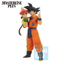 Load image into Gallery viewer, Free UK Royal Mail Tracked 24hr delivery 

Spectacular statue set of Son Goku and Son Gohan from the legendary anime Dragon Ball Z. This statue is launched by ICHIBANSHO FIGURE as part of their latest Masterlise series - The Amazing Son Goku &amp; Son Gohan.

The creator did a spectacular job with this set, showing Son Goku holding Son Gohan in his arm, posing happily. This figure truly pulls the audience right back into the anime series. - Stunning !
