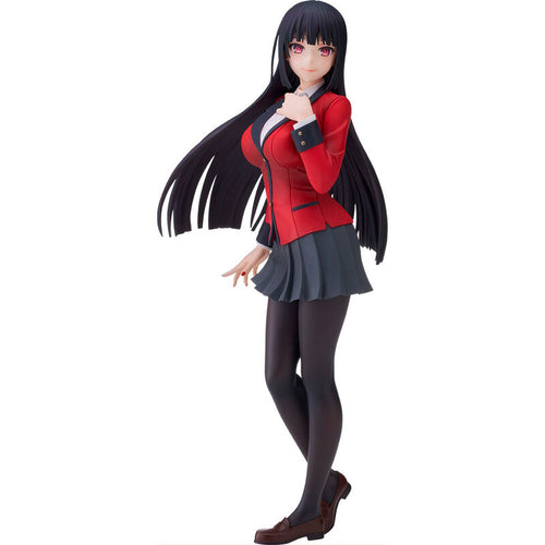 Free UK Royal Mail Tracked 24hr delivery   

Beautiful statue of Yumeko Janami from the popular anime Kakegurui. This beautiful figure is launched by Good Smile Company as part of their latest Pop Up Parade collection.

This figure of Yumeko (Main protagonist of Kakegurui) is created in excellent fashion, showing Yumeko posing elegantly in her classic Hyakkaou Private Academy unform. 