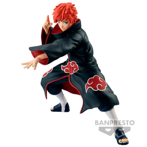 Free UK Royal Mail Tracked 24hr delivery 

Spectacular statue of Sasori from the popular anime series Sasori. This statue is launched by Banpresto as part of their latest Vibration Stars Special Collection. 

This figure is created in immense detail, showing Sasori posing in battle mode, wearing his classic Akatsuki cloud uniform. 