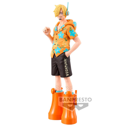 Free UK Royal Mail Tracked 24hr delivery

Stunning statue of Sanji from the legendary anime ONE PIECE. This amazing statue is launched by Banpresto as part of the latest Egghead series. - DFX collection. 

The creator has completed this piece in excellent fashion, showing Sanji posing in his egghead outfit, wearing his egghead earpiece. - Stunning ! 