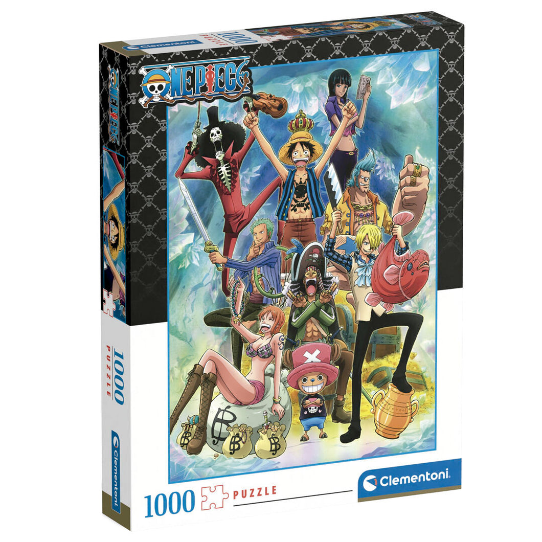 Free UK Royal Mail Tracked 24hr Delivery   Official One Piece puzzle set launched by Clementoni.   1000 pieces premium print jigsaw puzzle with striking images and in great detail.  Excellent gift for any One Piece fan or anyone who loves a puzzle challenge. 