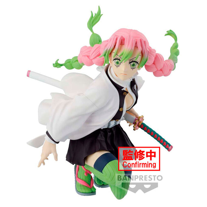 Free UK Royal Mail Tracked 24hr delivery 

Stunning statue of Mitsuri Kanroji from the popular anime Demon Slayer. This beautiful figure is launched by Banpresto as part of their amazing MAXIMATIC collection.

This statue is sculpted beautifully, showing Mitsuri posing elegantly, captured in motion wearing her hashira uniform and ready to draw her nichirin sword. - Stunning!